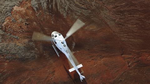 Helicopter landing