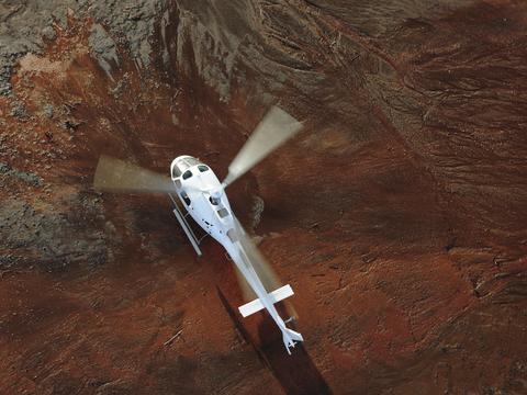 Helicopter landing