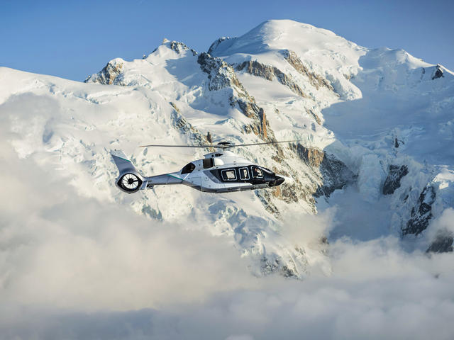 ACH160 over Swiss Alps ACH160