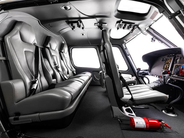 Spacious interior