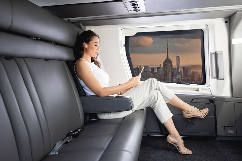 Airbus ACH 160 - Expansive windows